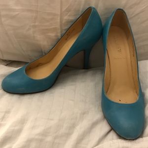 J. Crew Mona Pumps; Sz. 6.5; Blue